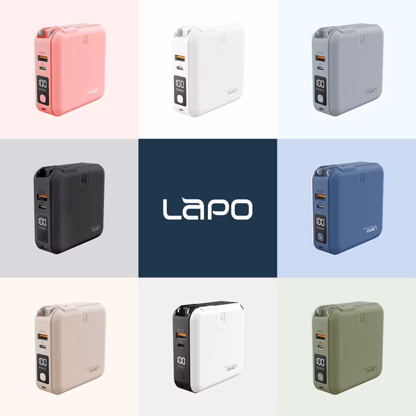LaPO 多功能無線充行動電源2代 WT-03CM